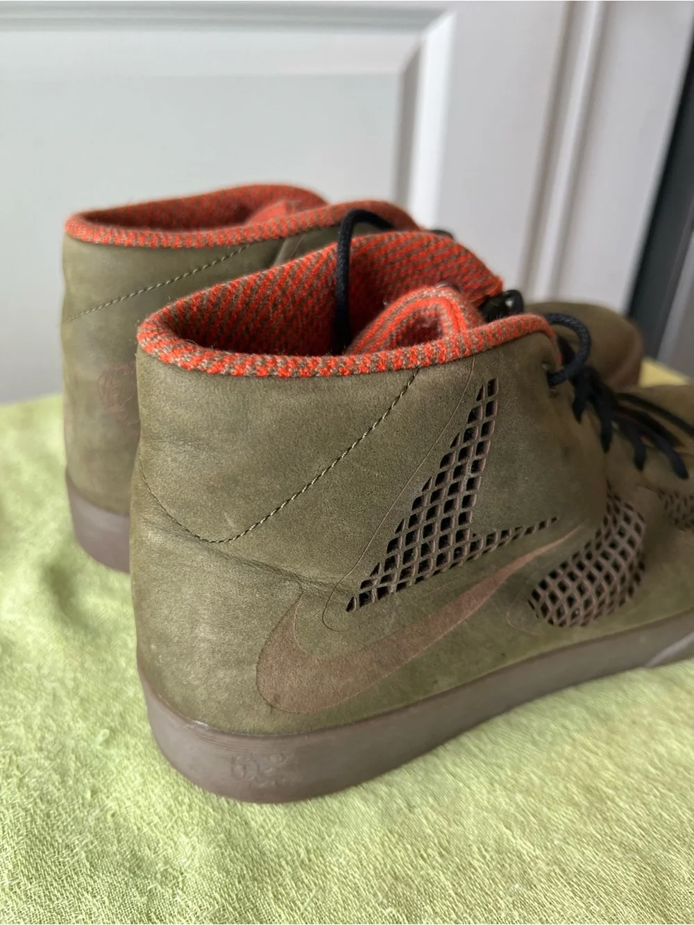 Nike LeBron X NSW Lifestyle Dark Loden. Olive Green. Size 10